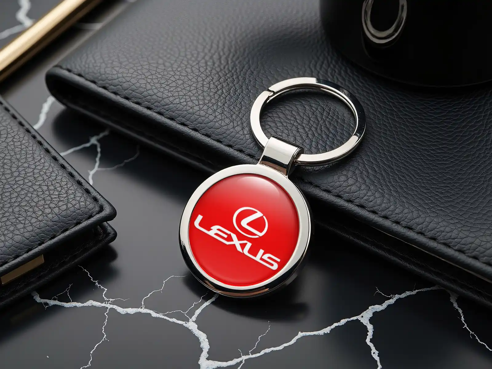 Lexus Personalisiert Schlüsselanhänger Logo Premium Metall